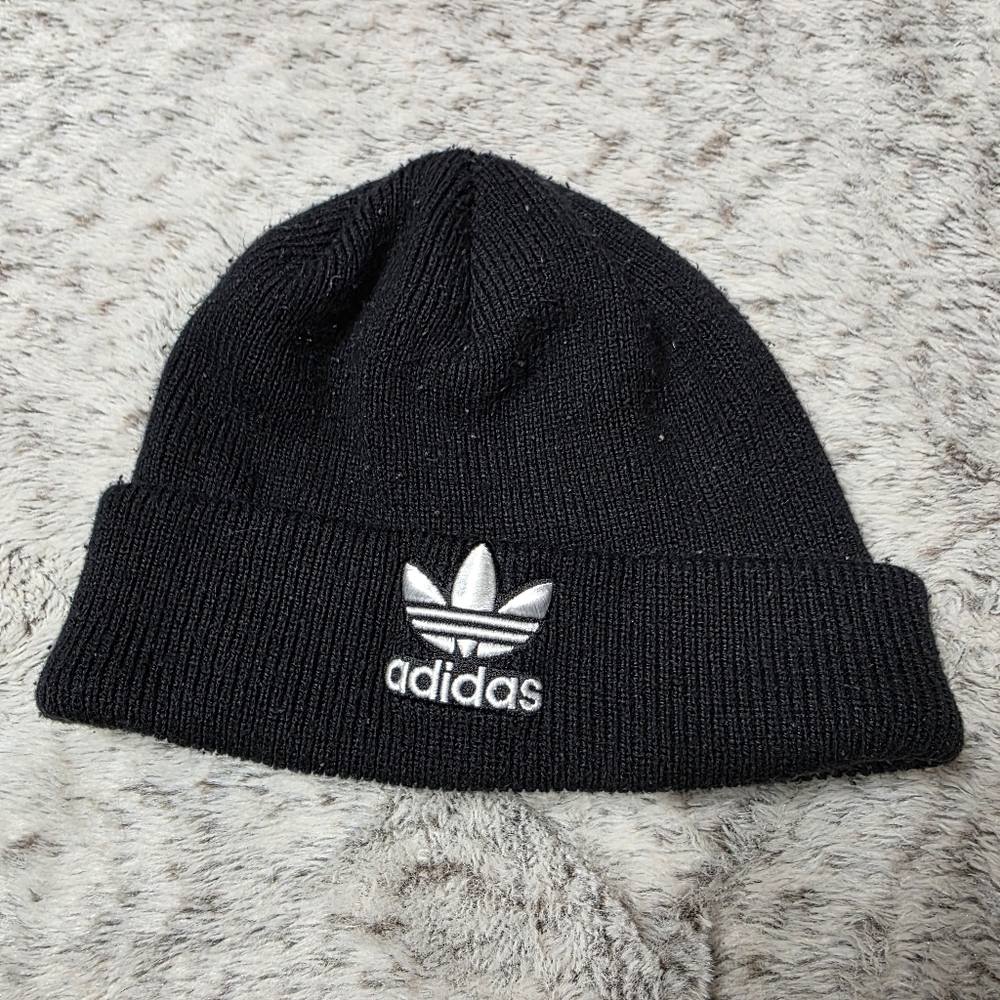 Adidas Beanie Hat - Black Unisex One Size
